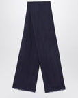 Destin Navy blue wool scarf