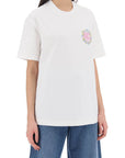 Etro floral pegasus embroidered t-shirt