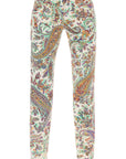 Etro paisley patterned jeans