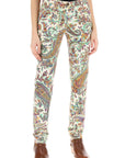 Etro paisley patterned jeans