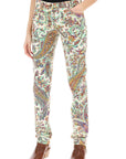 Etro paisley patterned jeans