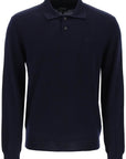 A.P.C. jacob wool pullover polo sweater