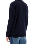 A.P.C. jacob wool pullover polo sweater