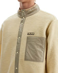 A.P.C. ewan wool effect fleece bl