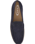 Tod'S suede slip-on with rafia insert