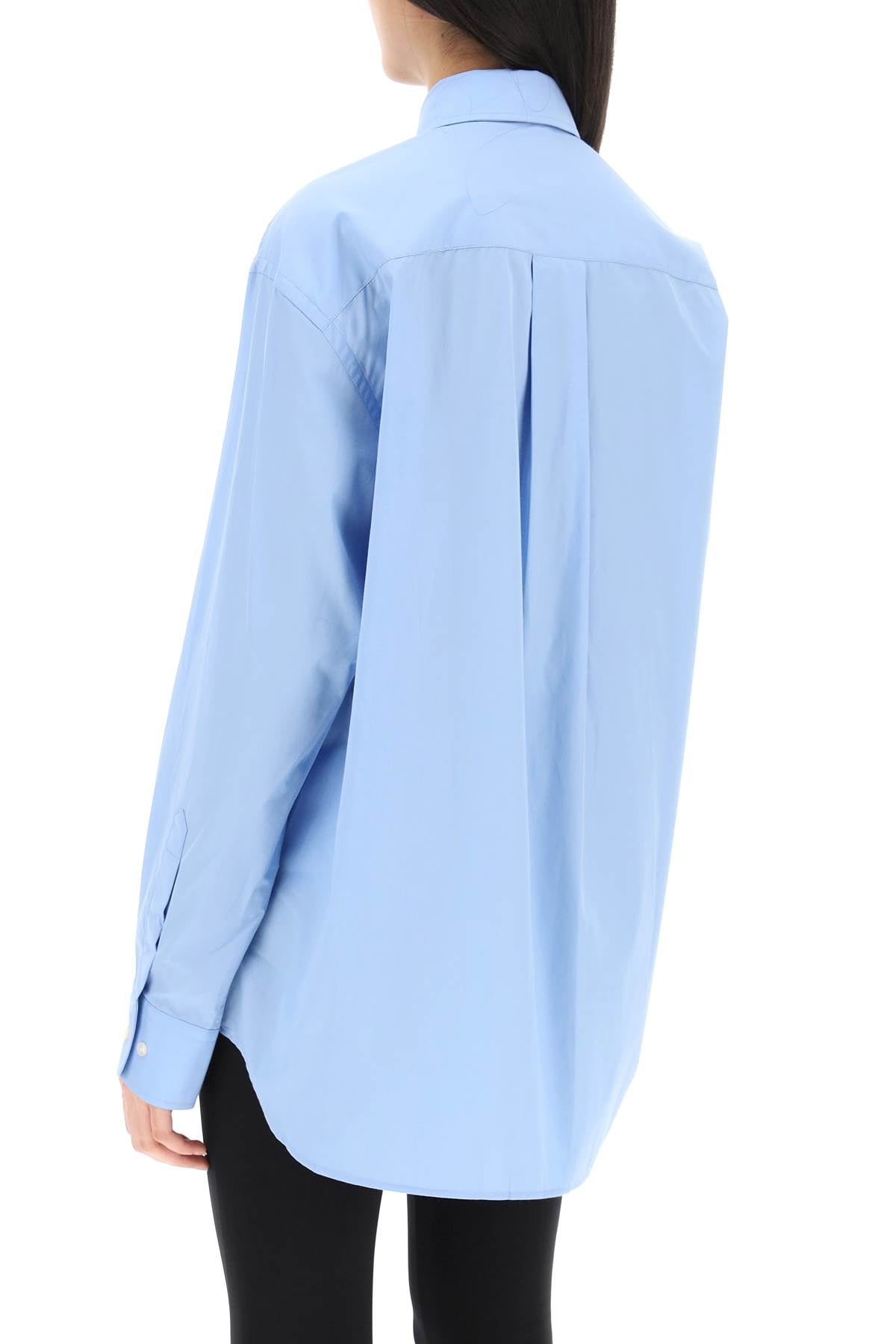 Wardrobe.Nyc Oversized Shirt   Blue