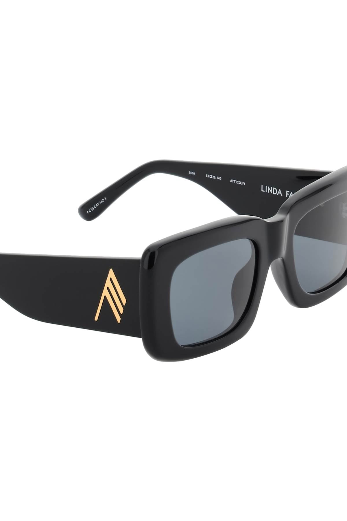 The Attico &#39;Marfa&#39; Sunglasses   Black