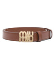 MIU MIU LEATHER BELT